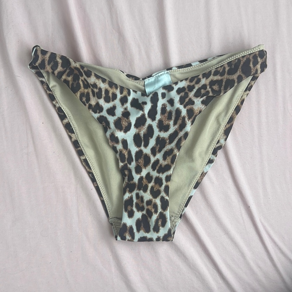 leopard h&m bikini bottoms.